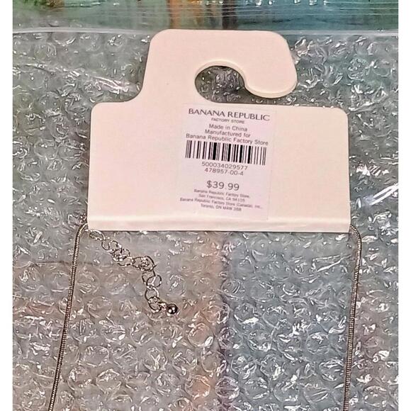 Banana Republic Silver-Tone Statement Necklace - Picture 4 of 5